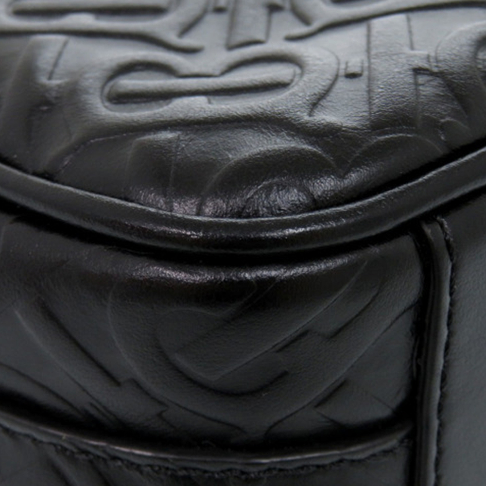Pre-Loved Burberry Embossed Calfskin TB Monogram Camera Chain Crossbody - Picture 11 of 12